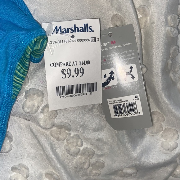 blue and green tank top size m from Marshall’s - Picture 2 of 4